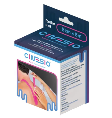 Kinesiotaping kinesio plastry tejpy tape taśma 5m 0414