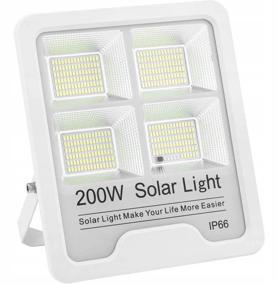 Lampa solarna led naświetlacz solar panel halogen pilot ip66 200w ETD200W