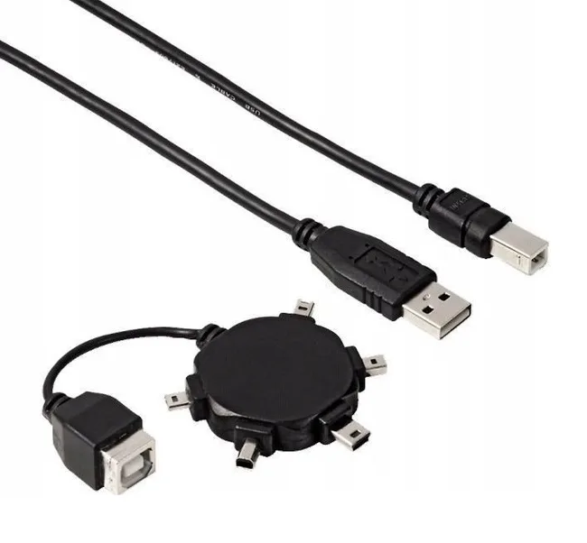 Hama zestaw adapterów mini usb usb-b b4 b5 b6 b8 m4 H148