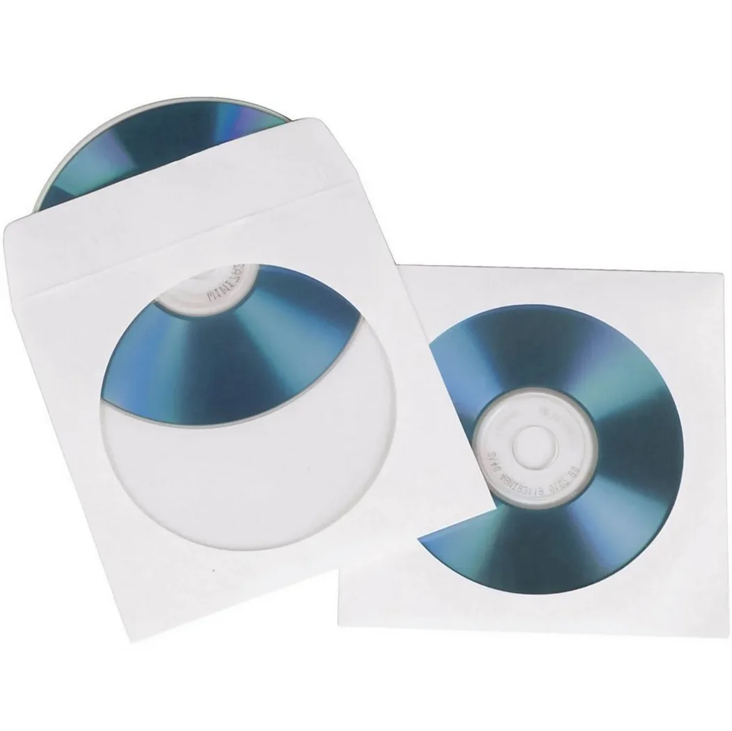 Hama papierowe koszulki na płyty cd dvd 1szt H203