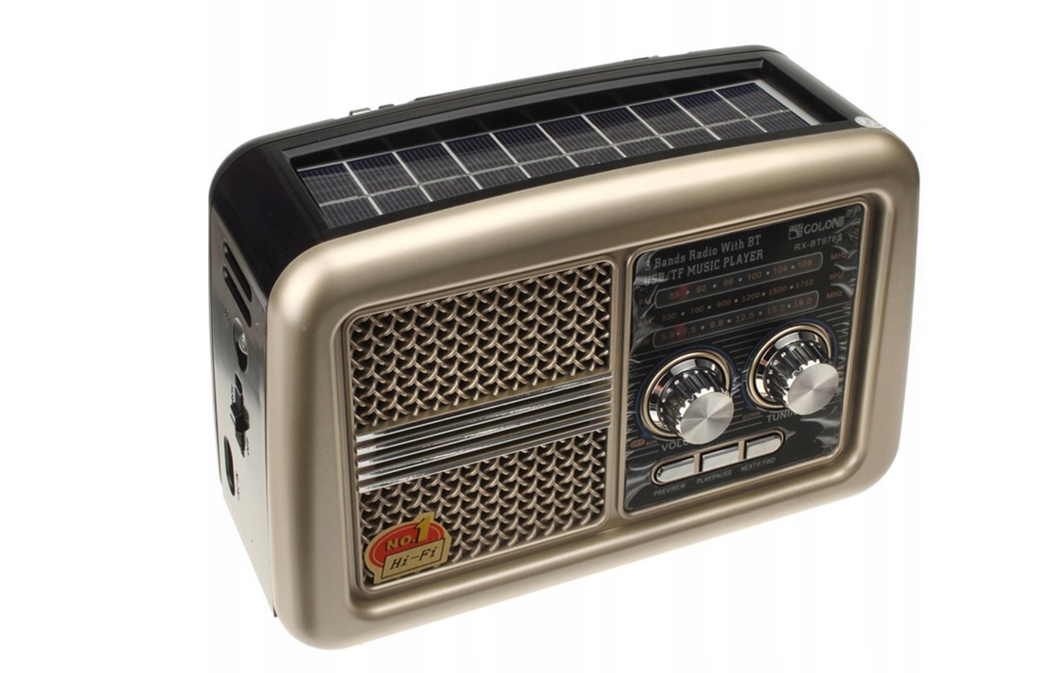 RADIO SOLARNE AKUMULATOR SKALA AC/DC RX-BT-3600S SYMBOL R4001