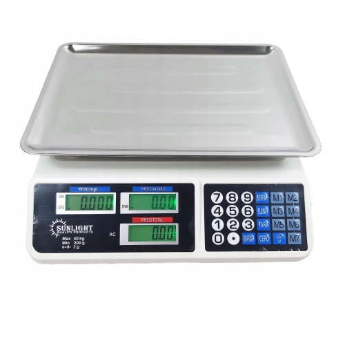 WAGA ELEKTRONICZNA 40KG *809 SYMBOL 1538