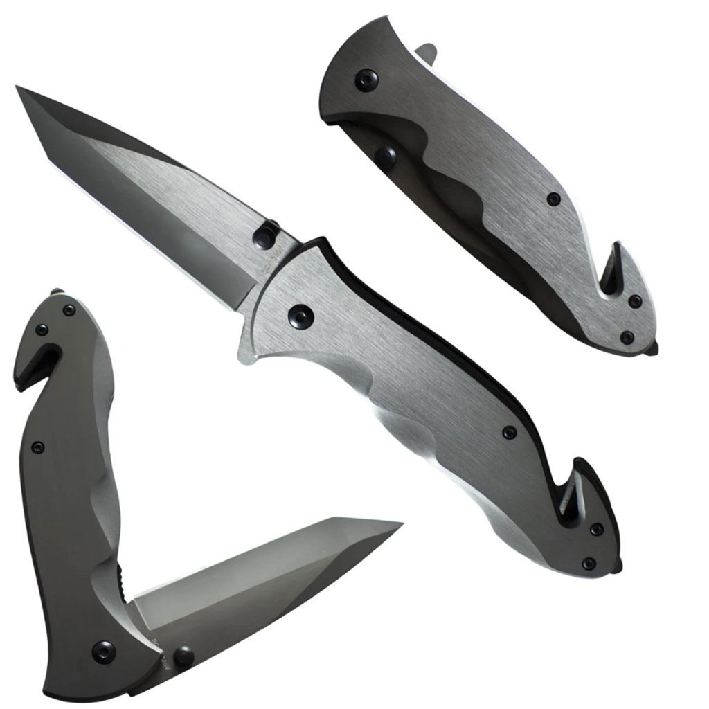 NÓŻ SKŁADANY RATOWNICZY MYŚLIWSKI SURVIVAL 22 CM XJ4728