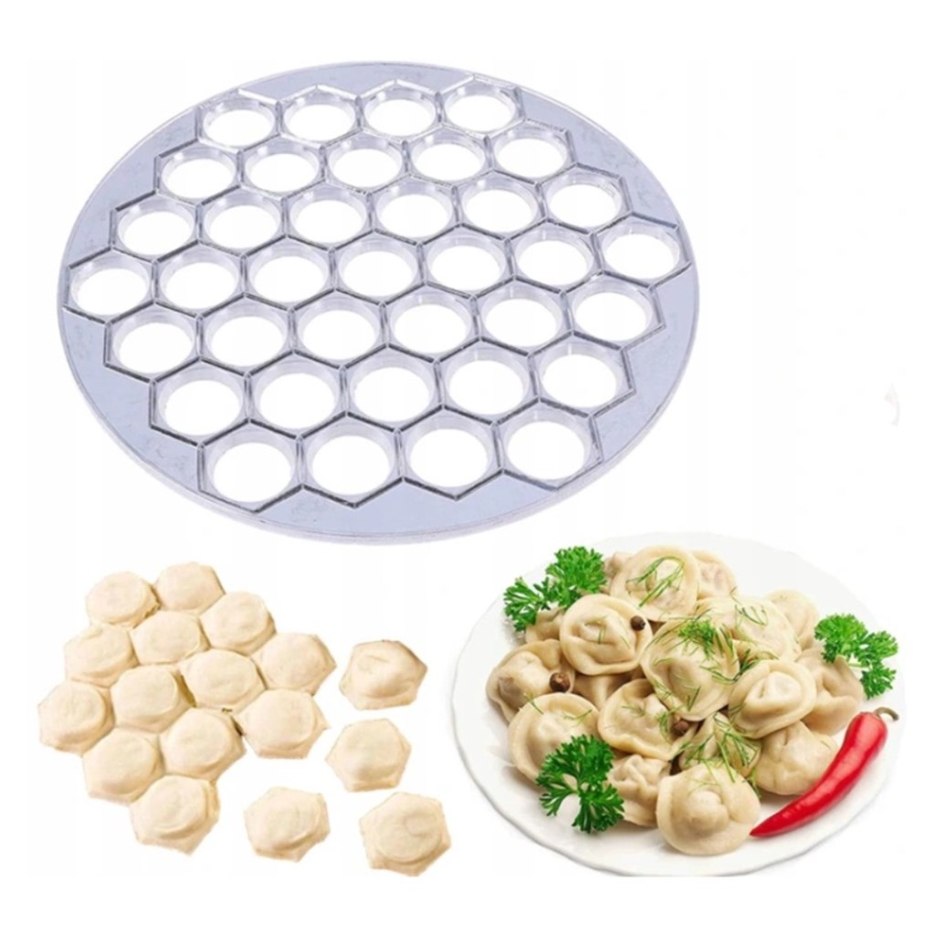 FOREMKA FORMA NA PIEROGI USZKA 37 SZTUK 25 CM XJ4952