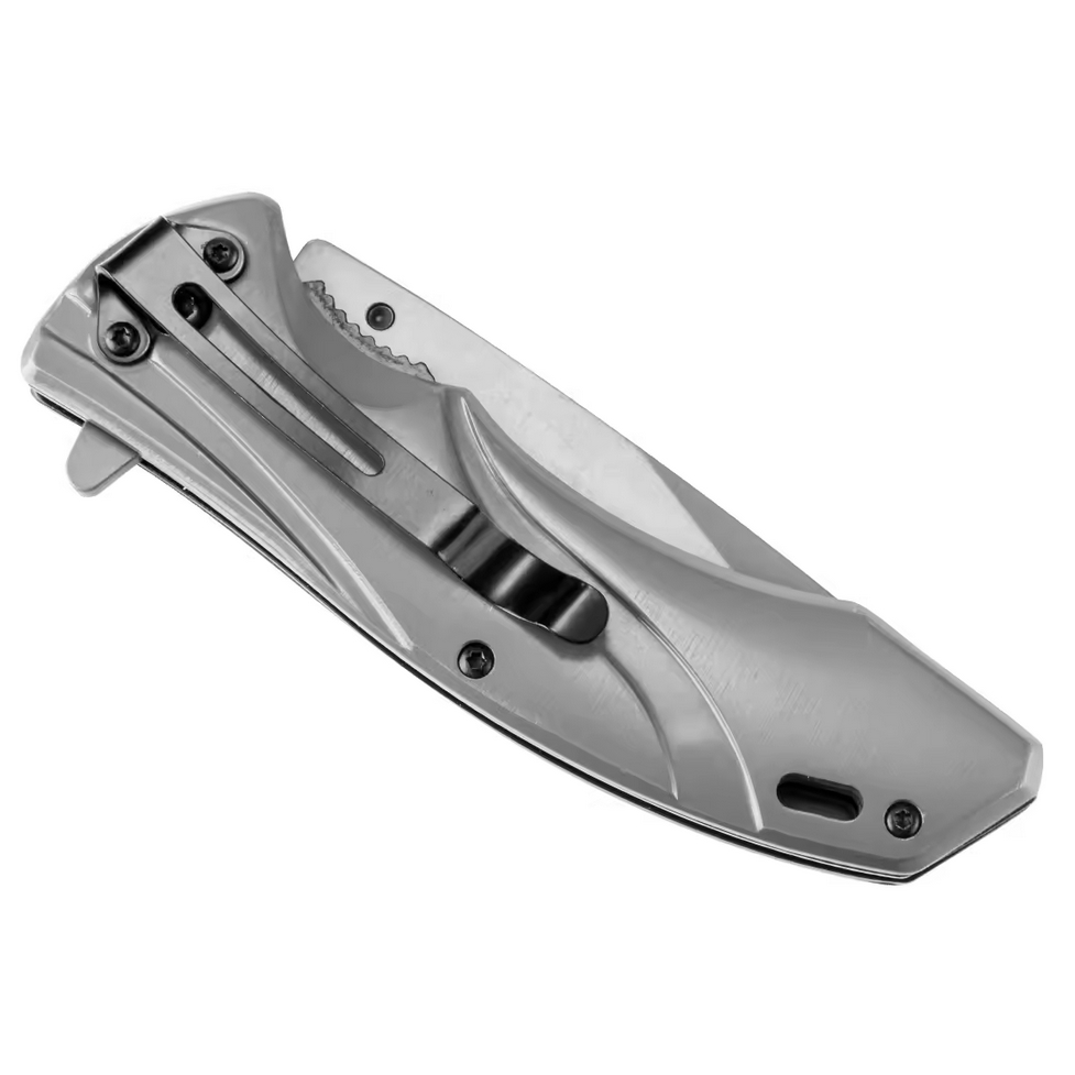 FOXTER® Nóż składany ratowniczy myśliwski survival 21cm 2656