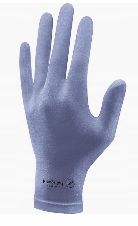 RĘKAWICZKI MATERIAŁOWE DAMSKIE GRANATOWE ROZM. L SYMBOL 8815
