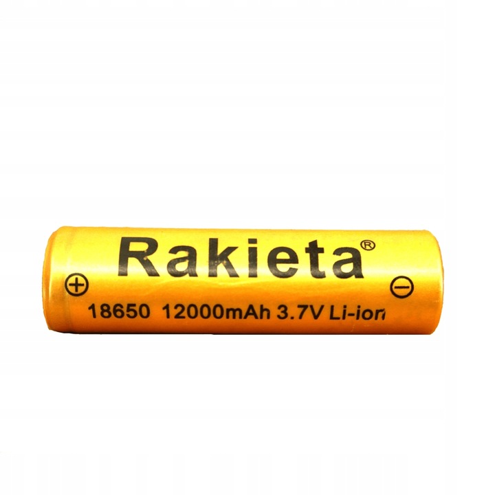 Akumulator litowo-jonowy Rakieta 18650 12000 mAh 1 szt SYMBOL DAT 428