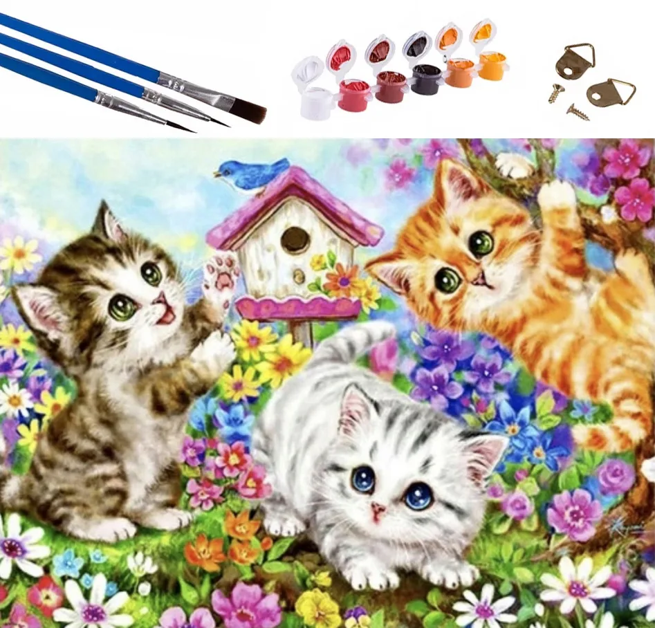 Malowanie po numerach obraz do malowania dla dzieci zestaw 47x58cm 2748