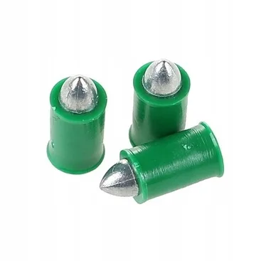 Śrut stalowy teflonowy bezołowiowy ostry ELKO green zielony 5,5mm EL55GREEN