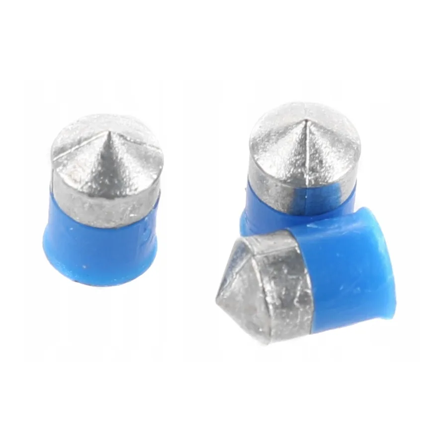 Śrut stalowy teflonowy bezołowiowy ostry ELKO blue niebieski 4,5mm EL45BLUE