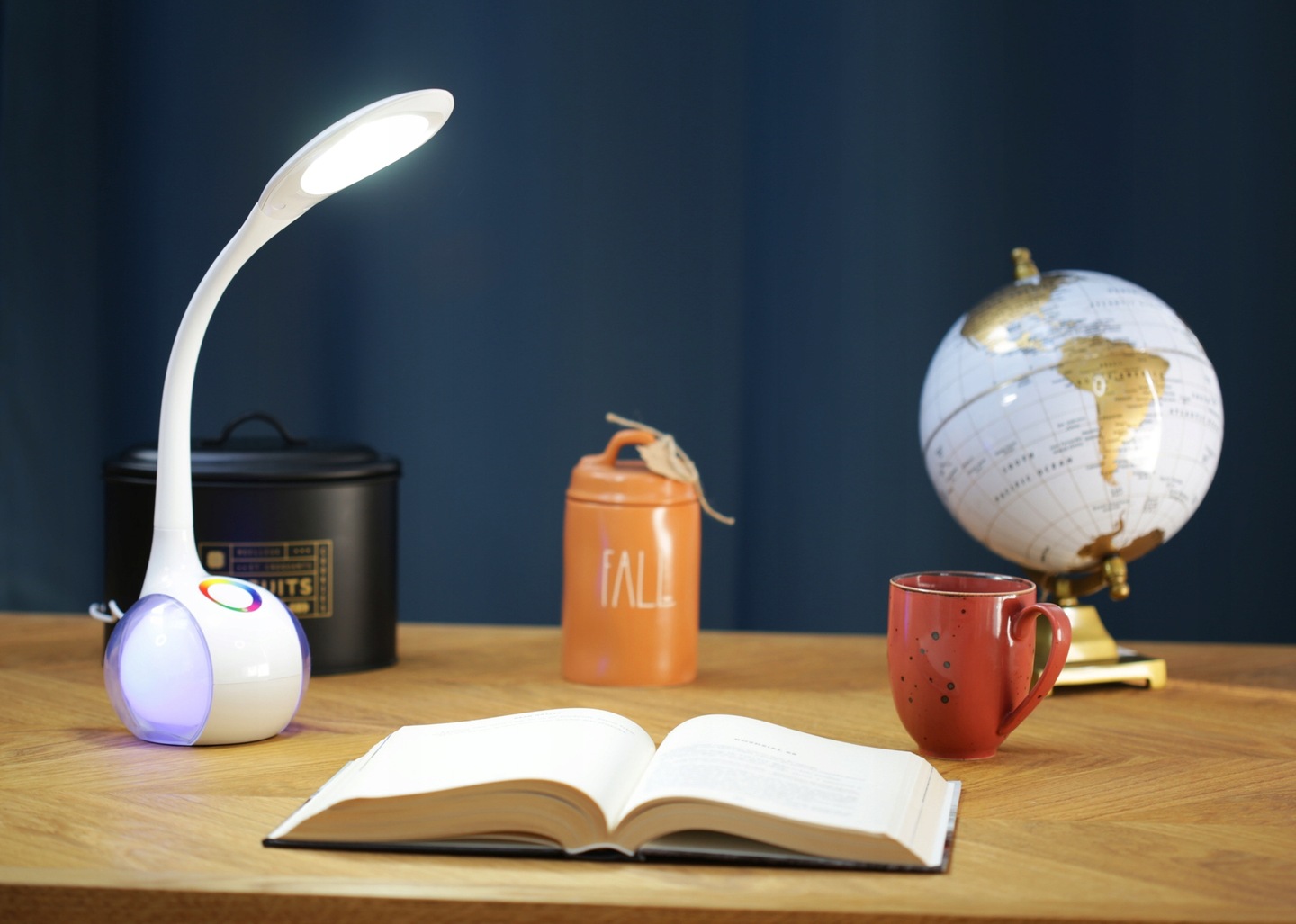 LAMPKA BIURKOWA LED BIURKO LAMPA DLA DZIECKA RGB SYMBOL RJ5093