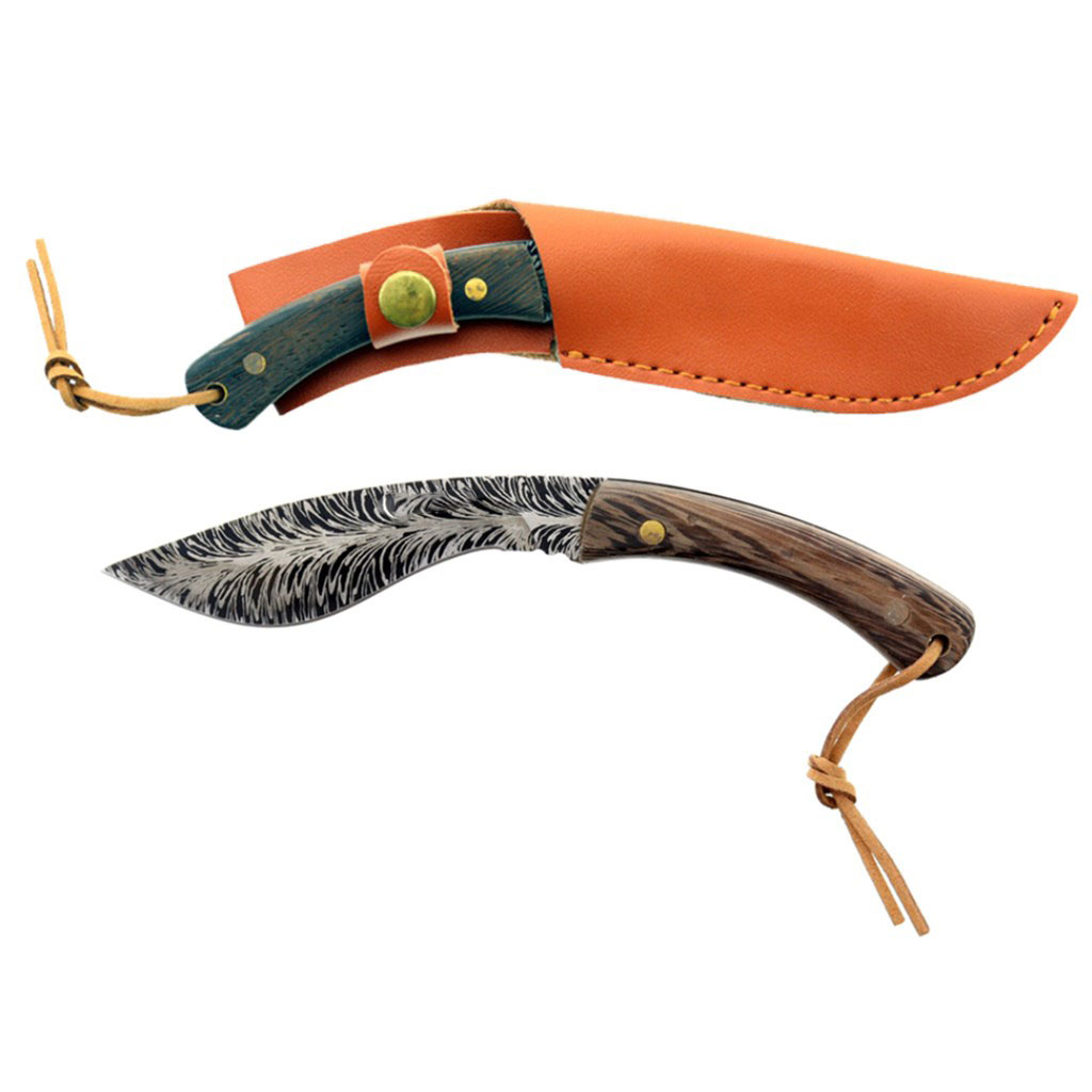 NÓŻ MYŚLIWSKI SZEFA KUCHNI 18,5 CM MINI KUKRI Z POKROWCEM XJ5254