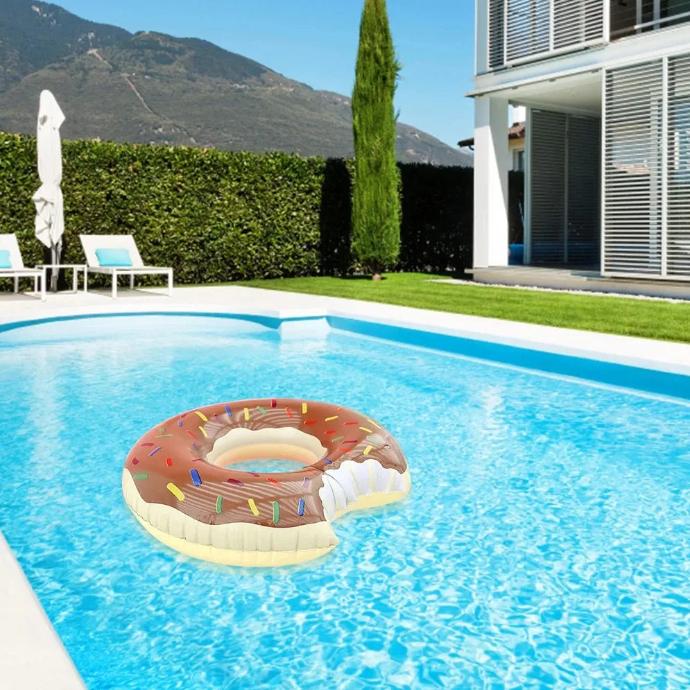 Koło dmuchane do pływania kółko materac ponton donut xxl 90cm 2807