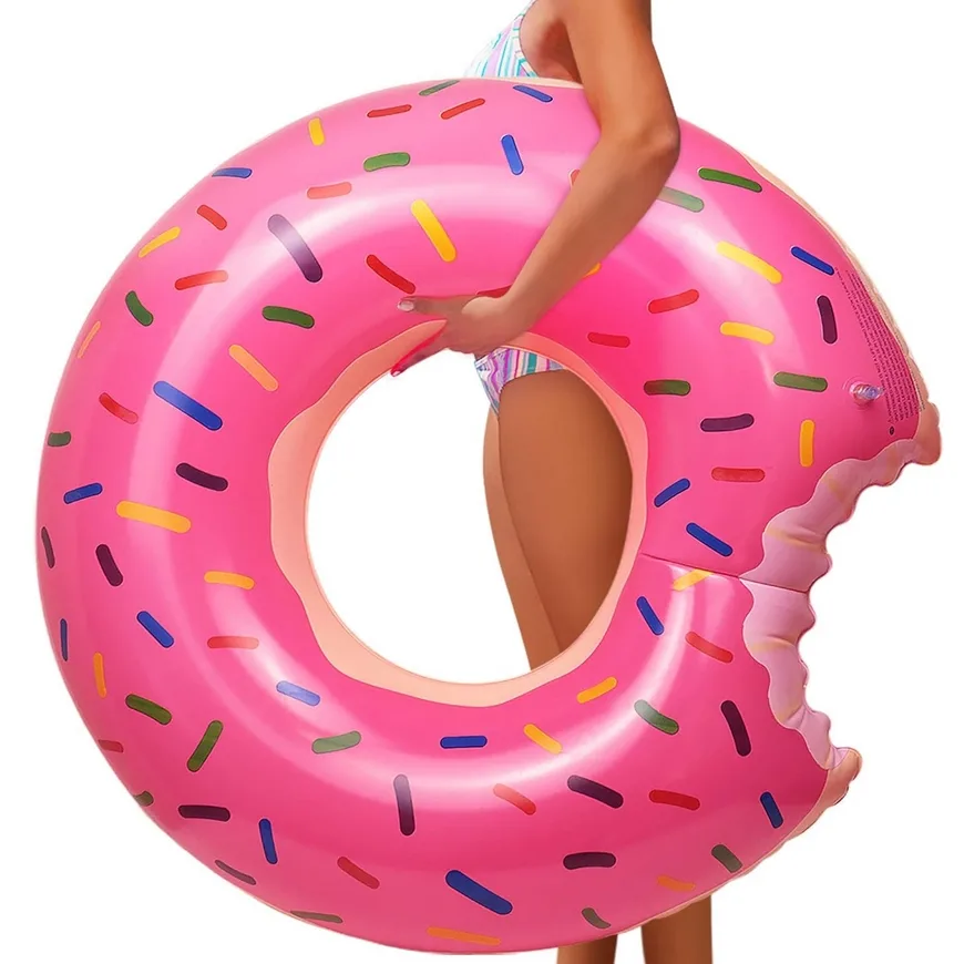 Koło dmuchane do pływania kółko materac ponton donut xxl 90cm 2811
