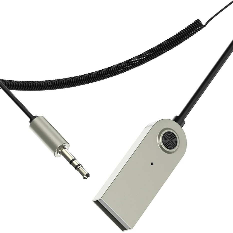 Transmiter adapter odbiornik audio bluetooth bt 5.3 aux do samochodu 2866