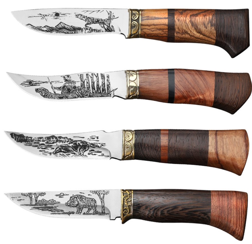 NÓŻ MYŚLIWSKI 23CM HARCERSKI FINKA WOJSKOWY B-SQUL XJ5501
