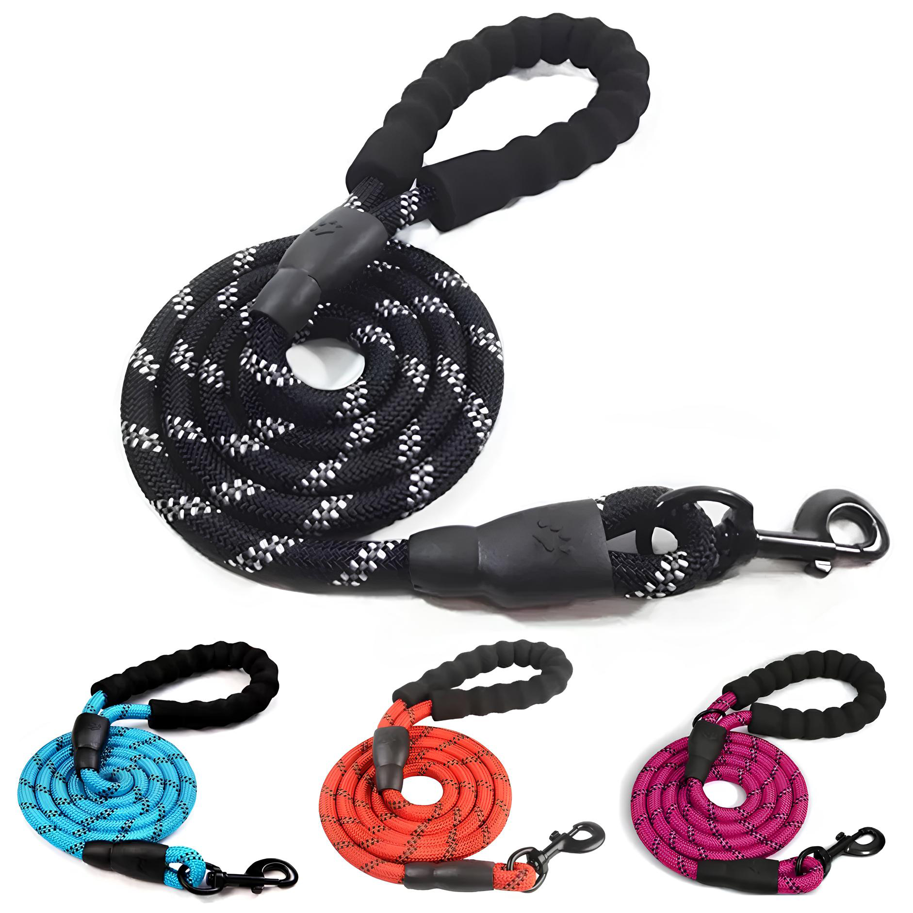 NUXIE® Smycz dla psa treningowa lina gruba 1cm 170cm 1951