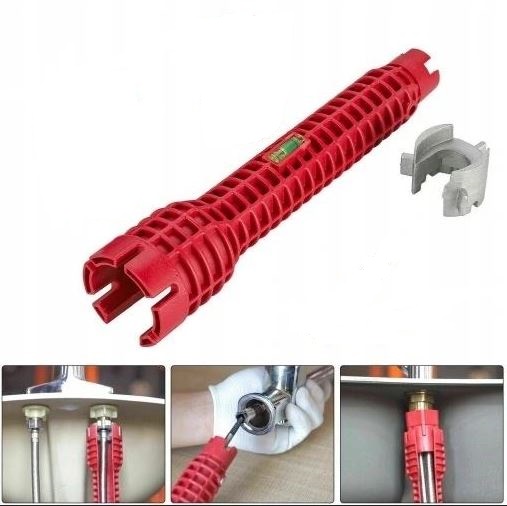 KLUCZ HYDRAULICZNY UNIWERSALNY  DO RUR MONTAŻU BATERII ZLEWU UMYWALKI XJ5589