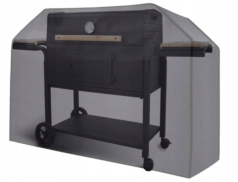 POKROWIEC NA GRILL GAZOWY WODOODPORNY ZE ŚCIĄGACZEM 145X117X61 CM XJ5542