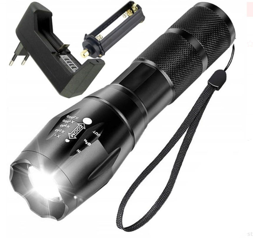 LATARKA LED TAKTYCZNA SZPERACZ ŁADOWARKA XJ5539