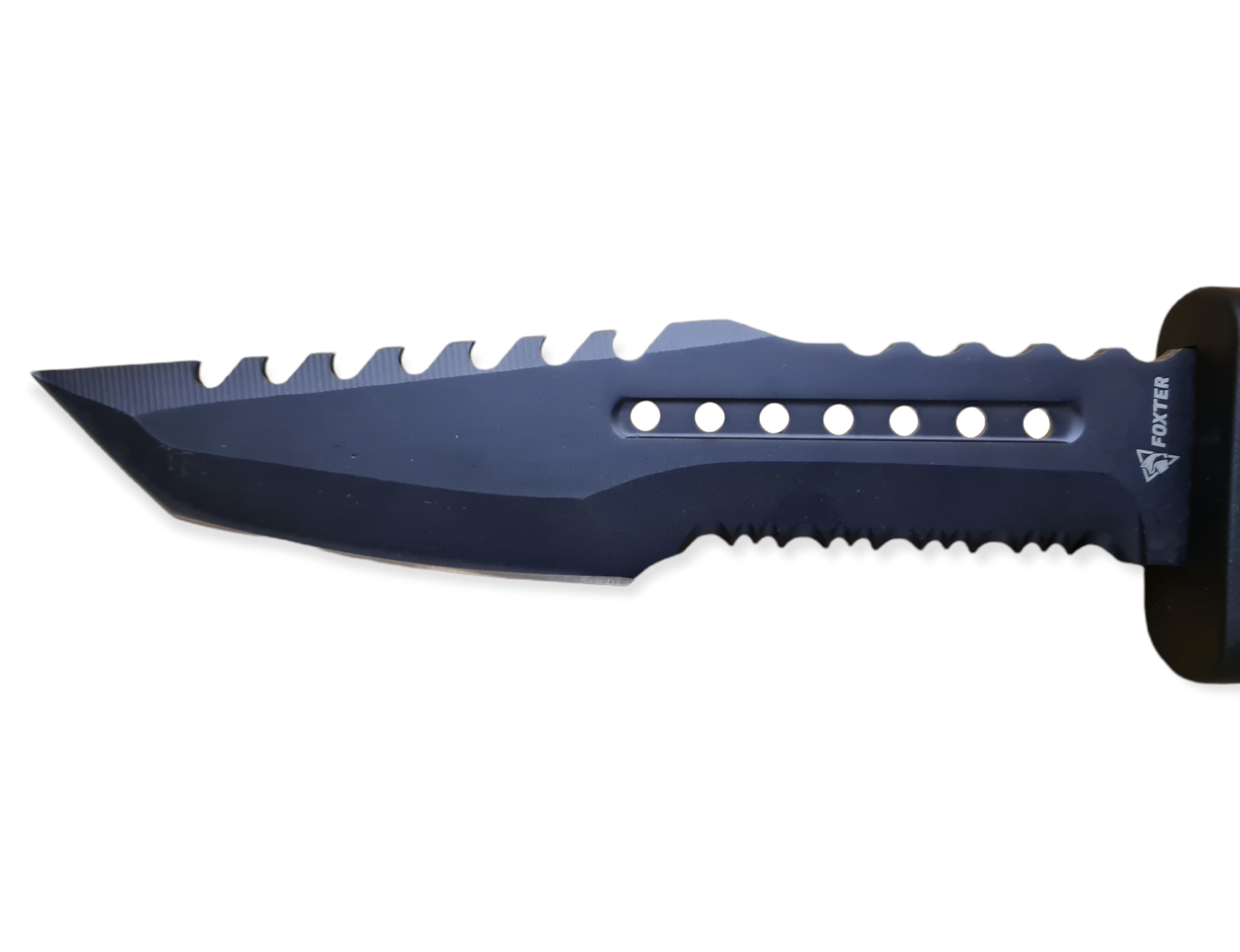 FOXTER® Nóż taktyczny wojskowy militarny krzesiwo 31cm 2055