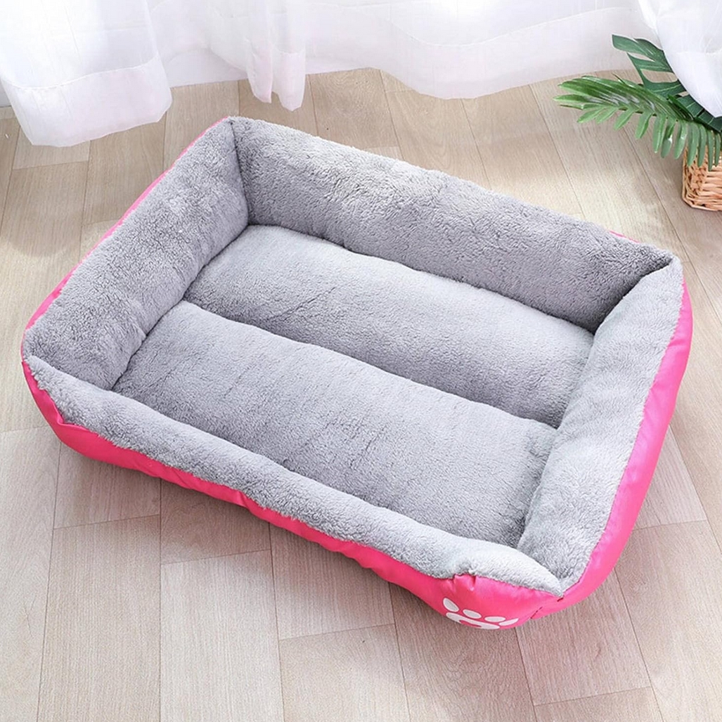 NUXIE® Legowisko dla psa kota pluszowe posłanie kojec poduszka xl 90x60cm 3136