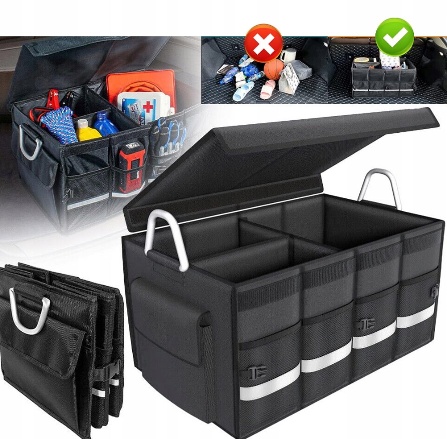 ORGANIZER TORBA DO BAGAŻNIKA SAMOCHODU 60 x 35 x 30 cm XJ5724