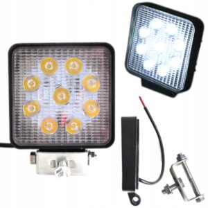 LAMPA 9 LED HALOGEN ROBOCZY 27 W 10-30V DIODOWA XA003
