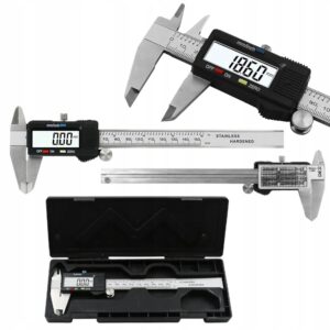 SUWMIARKA METALOWA ELEKTRONICZNA 150MM CYFROWA BOX XJ3240