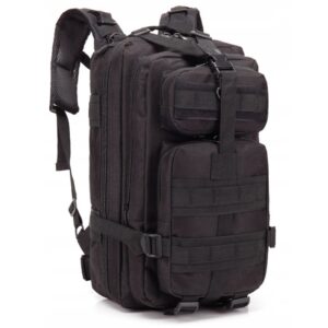 PLECAK WOJSKOWY TAKTYCZNY MILITARNY SURVIVAL 28L CZARNY XJ046 BLACK