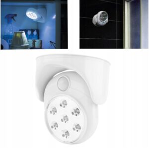 LAMPKA 7 LED NA BATERIE Z CZUJNIKIEM RUCHU XJ2057