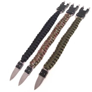 OPASKA SURVIVAL PARACORD MILITARIA ARMY WOJSKO NÓŻ XJ3952