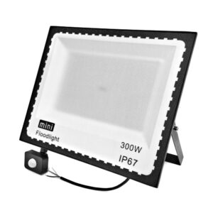 HALOGEN 300 W LED SLIM Z+CZUJNIK RUCHU NAŚWIETLACZ XJ4889