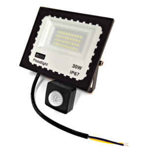 HALOGEN 30 W LED SLIM + CZUJNIK RUCHU NAŚWIETLACZ  XJ4885