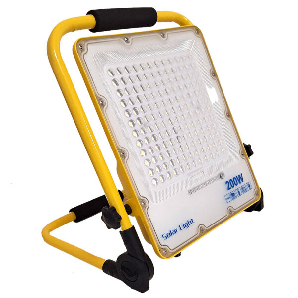 HALOGEN LED ROBOCZY BUDOWLANY AKUMULATOROWY 200W XJ5249