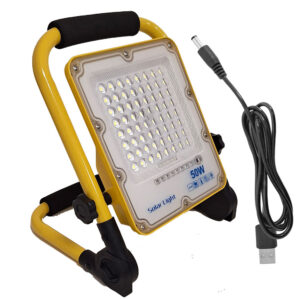 HALOGEN LED ROBOCZY BUDOWLANY AKUMULATOROWY 50W XJ5246