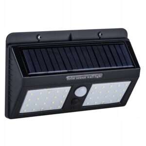 LAMPA SOLARNA 40LED Z CZUJNIKIEM RUCHU I ZMIERZCHU