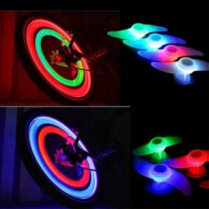 LAMPKA LED DO ROWERU ŚWIECĄCE SZPRYCHY nakładka ROWER XJ3035