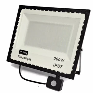 HALOGEN 200 W LED + CZUJNIK naświetlacz z czujnikiem ruchu SYMBOL RJ4888