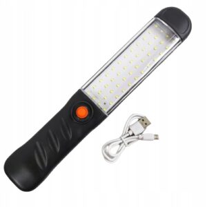 MOCNA LAMPA WARSZTATOWA KANAŁOWA LED Z WBUDOWANYM AKUMULATOREM USB SYMBOL RJ5051