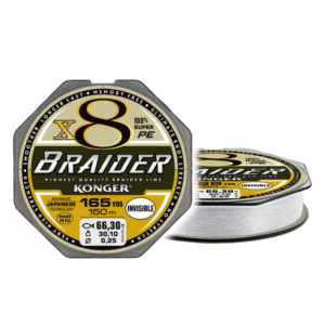 Plecionka Braider X8 Invisible 0,10m/150m