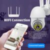 KAMERA ZEWNĘTRZNA SOLARNA IP NA KARTĘ SIM 4G LTE GSM 2W1 DUAL OBROTOWA SMART  4594
