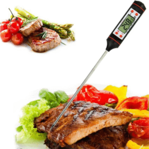 CYFROWY TERMOMETR ELEKTRONICZNY LED SZPILKOWY DO MIĘSA CIAST 300°C KUCHENNY SYMBOL B2198