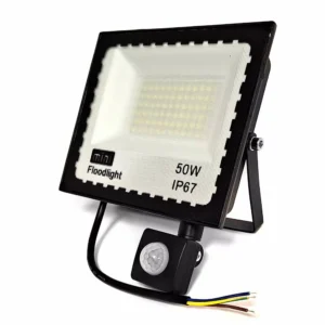 HALOGEN 50 W LED + CZUJNIK naświetlacz z czujnikiem ruchu SYMBOL RJ4886