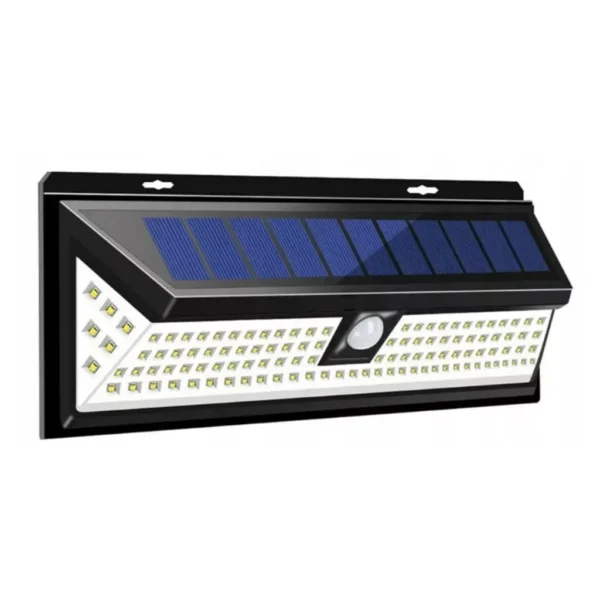 LAMPA SOLARNA Z CZUJNIKIEM RUCHU I ZMIERZCHU 118LED SYMBOL RJ5044