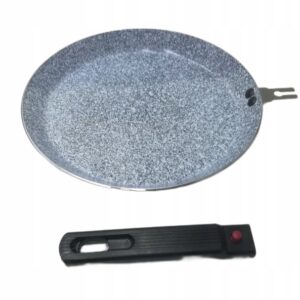 PATELNIA DO NALEŚNIKÓW Z ODPINANĄ RĄCZKĄ GRANITOWA 26 cm EB2059