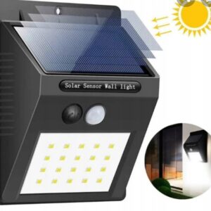 LAMPA ULICZNA SOLARNA NA DOM OŚWIETLENIE VK37