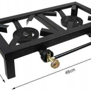 Dwupalnikowy Taborek Gazowy - Palnik - 7,5 kW SYMBOL R31