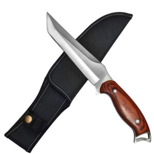 NÓŻ MYŚLIWSKI WOJSKOWY B-SQUL FINKA FULL TANG POKROWIEC 30CM XJ4739