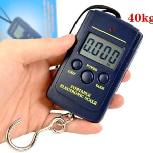 WAGA HAKOWA BAGAŻOWA ELEKTRONICZNA 40 KG WĘDKARSKA XJ3244